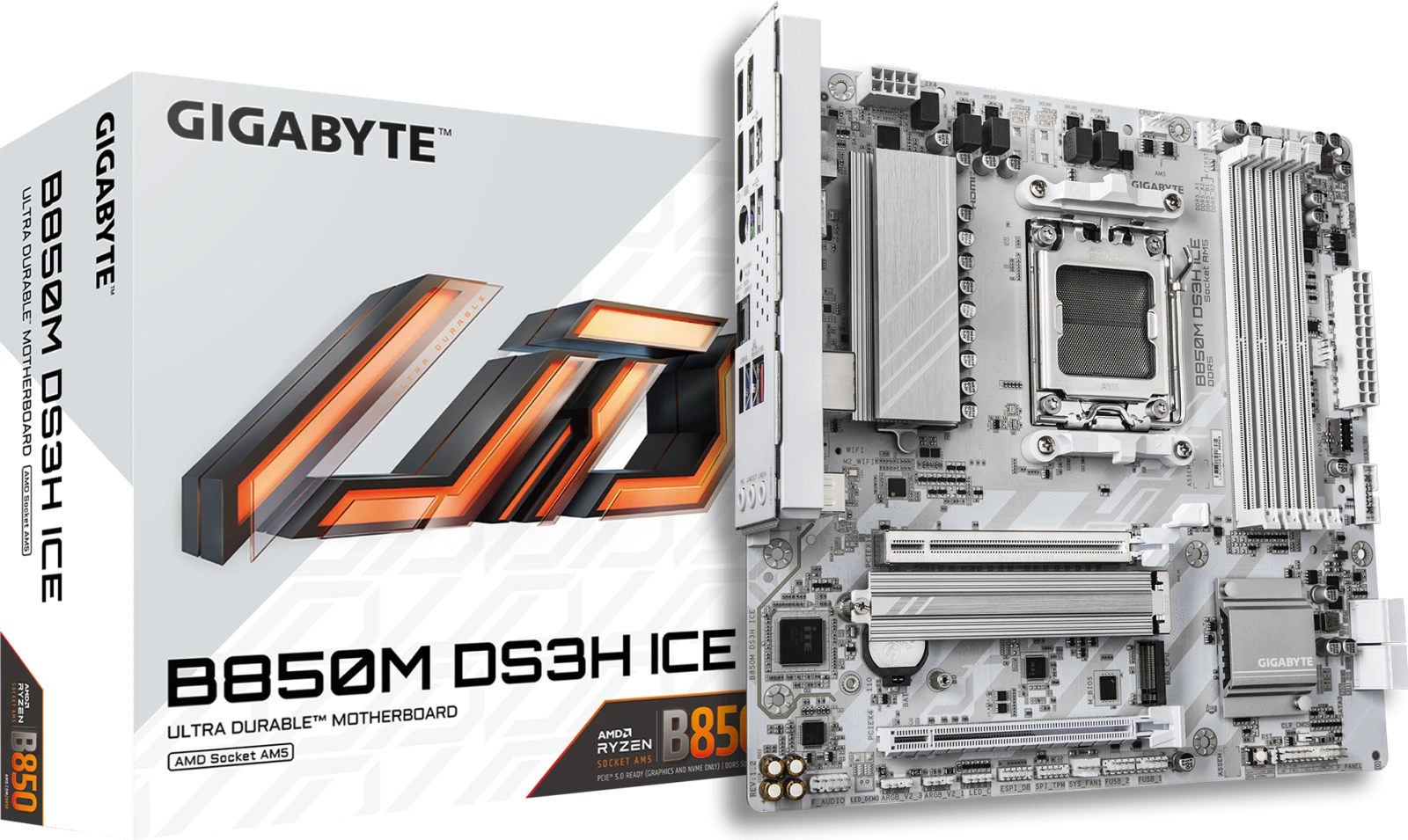 Gigabyte B850M DS3H ICE (Rev. 1.2)